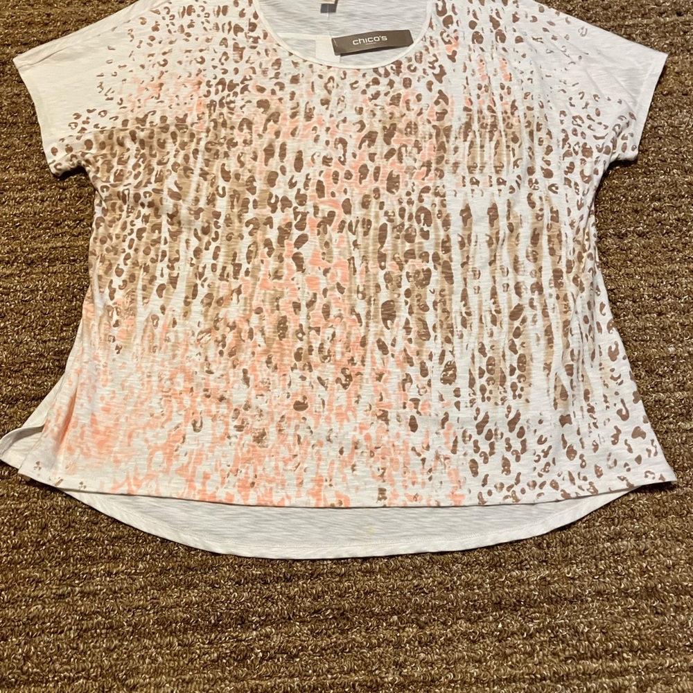 Chico's Animal Print NWT